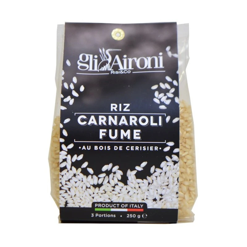 Riz Carnaroli fumé