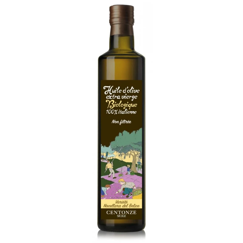 Huile d'olive Bio nouvelle de sicile recolte 2023-2024